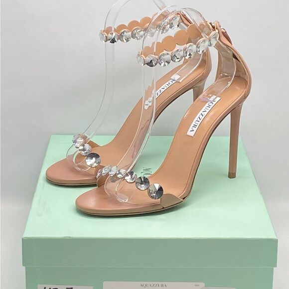 Aquazzura Maxi-Tequila Sandals 105mm size 38.5 - Picture 14 of 16